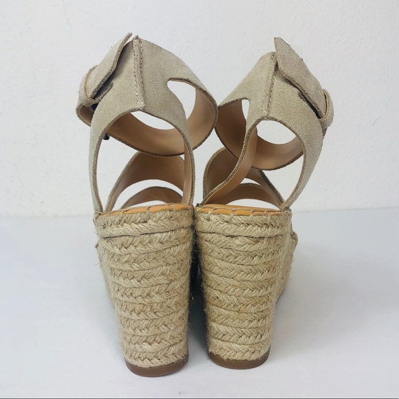 cream espadrille sandals